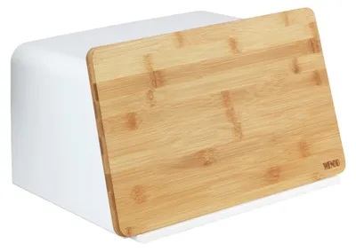 Zdjęcie produktu dla WENKO pojemnik na chleb z deską do krojenia BAMBOO taca Pojemnik na chleb Kubo