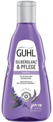 Zdjęcie produktu dla Guhl Silver Shine and Care Szampon do włosów siwych lub blond 250ml