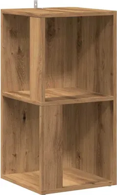 Zdjęcie produktu dla vidaXL Półka narożna dąb Artisan 33x33x67 cm materiał drewnopochodny