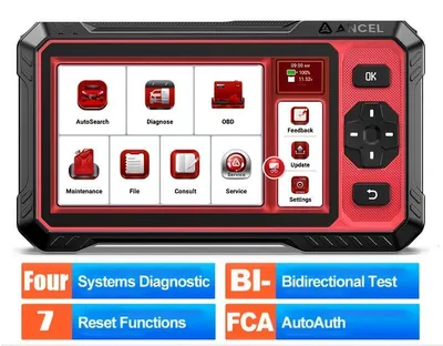 Immagine prodotto di Scanner OBD2 per la diagnosi automobilistica, con lettore di codici di errore e funzione di reset EPB