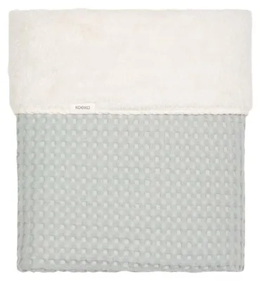 Produktbild von Koeka Wafel Oslo Bettdecke - Teddy - Ocean Air