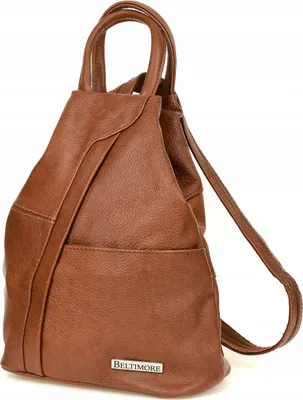Immagine prodotto di Zaino Beltimore da donna in pelle, triangolare, capiente