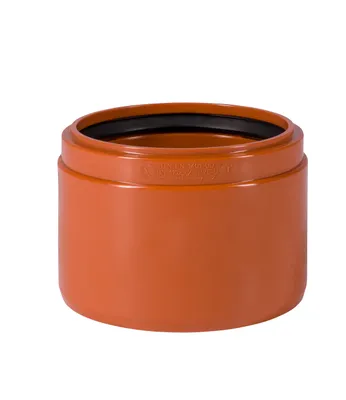 Obrázek produktu pro Přechod kanalizační PVC Osma KGUSM z PVC na kameninu, DN 110, oranžová