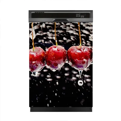 Produktbild von Magnete Dekorative 60x80 cm Küche Magnetmatte Spülmaschine - Spritz Farbige Früchte