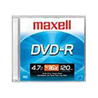 Produktbild von Maxell DVD-R 4.7GB_120min 16x speed, Cakebox 100