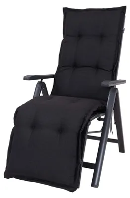 Produktbild von Auflage Relaxliege Florence 2399 anthrazit 170x50x8 cm wasserabweisend lichtecht Olefin KETTtex