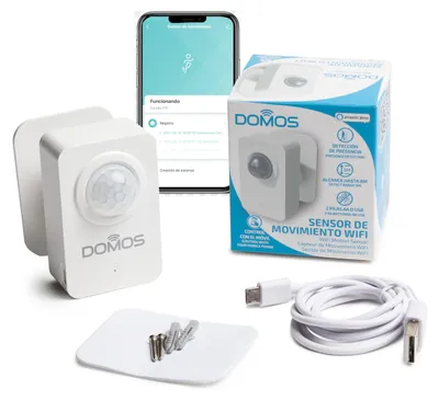 Produktbild von Domos - WLAN- Bewegungsmelder | Intelligenter Bewegungsmelder | Präsenzmelder |
