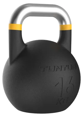 Produktbild von Tunturi Platinum Competition Kettlebell – 16 kg – Inkl. er Fitness-App