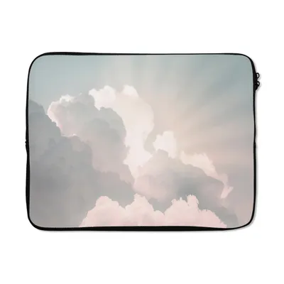 Produktbild von MuchoWow® Laptop Hülle 15 Zoll Himmel - Wolken - Sonne - Natur Laptoptasche - Laptoptasche - Sleeve - Rundum-Schutz