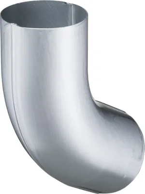 Image de Coude d'évier en zinc (67°) Ø 87 mm - Par pièce