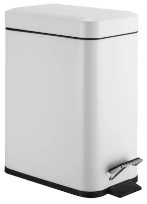 Obrázok produktu pre Odpadkový kôš SIMPLE LINE 5 l, matná biela