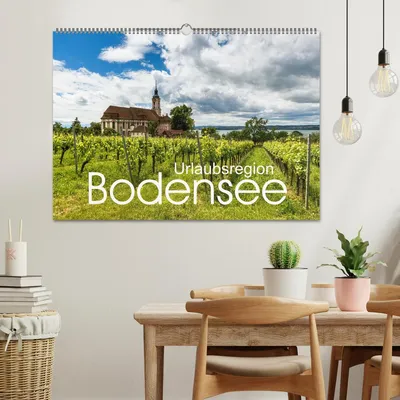 Produktbild von Urlaubsregion Bodensee (Wandkalender 2026 DIN A2 quer), CALVENDO Monatskalender