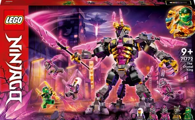 Produktbild von LEGO 71772 NINJAGO Der Kristallkönig Set mit beweglicher Action-Figur der Zentaur-Kreatur und exklusiver Lloyd-Minifigur, Spielzeug für Kinder