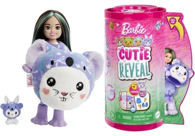 Produktbild von Barbie Cutie Reveal HRK27, Modepuppe, Weiblich, 3 Jahr(e), Mädchen, 139 mm, Gemischte Farben