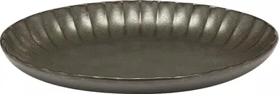 Produktbild von SERAX Inku Schüssel oval Inku Green, Länge: 220 mm, Breite: 154 mm