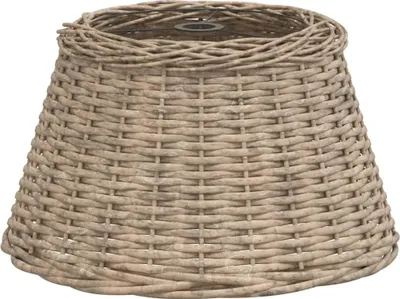 Produktbild von vidaXL Lampenschirm Braun Ø50x30 cm Korbweide