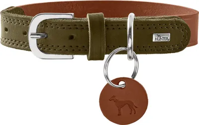 Image de Collier Hunter Lemvig cognac/olive