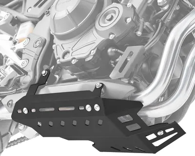 Image de Protection moteur pour Honda NX 500 24-25 aluminium Motoguard VX22 noir
