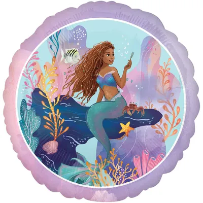 Produktbild von 18"/Ø45cm Folienballon "Little Mermaid"