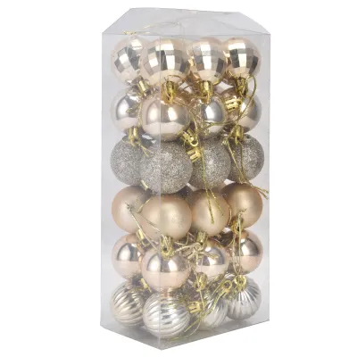 Immagine prodotto di Ornamenti a sfera di Natale, ornamenti a sfera dell'albero di Natale, decorazioni a sfera dell'albero di Natale, ornamenti dell'albero di Natale, palle di Natale, decorazione di Natale