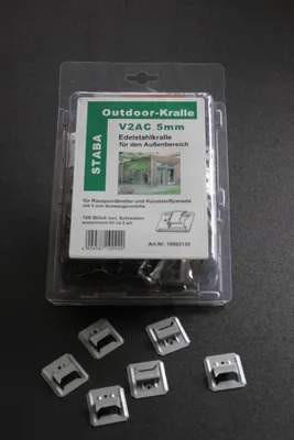 Produktbild von Staba Edelstahlkralle V2AC 5 mm