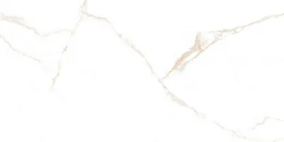 Produktbild von Fliese Feinsteinzeug Wand- und Bodenfliese Pristine Gold Glänzend 60x120 Rektifizierte Frostbeständig Qualität Gresfliesen