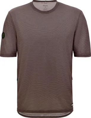Immagine prodotto di Maglia da ciclismo a maniche corte SANTINI - DELTA LINE - Marrone M