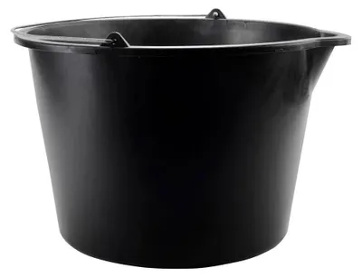 Image de Edm 6597 Seau à balai 20 l Noir  Noir Taille unique