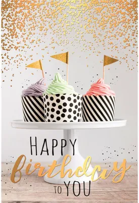 Produktbild von Geburtstag - Glückwunschkarte im Format 11,5 x 17 cm mit Umschlag