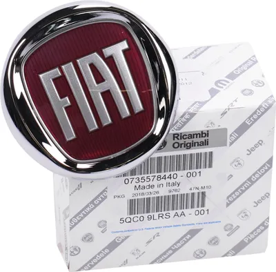 Produktbild von Original Fiat Emblem Logo Plakette Kühlergrill Punto Evo 2009-2011 735578440