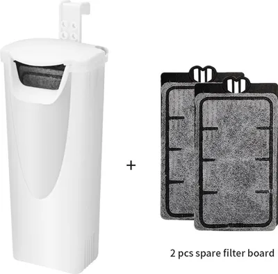 Zdjęcie produktu dla Mały filtr do akwarium żółwi, 3 W, przeznaczony do pracy przy poziomie wody 2,5-10 cm, przepływ 200 l/h