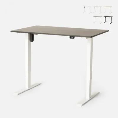 Immagine prodotto di Scrivania elettrica regolabile in altezza per ufficio e studio Standwalk 120x60 - Nero