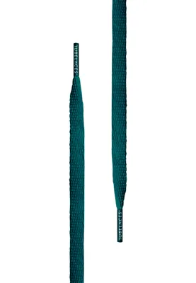 Image de Urban Classics White Flat petrol shoelaces - 120cm