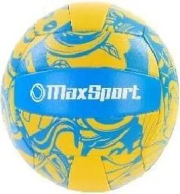 Obrázek produktu pro Volejbalový míč Max Sport žlutý a modrý