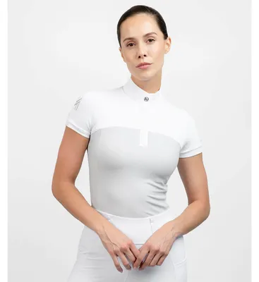 Produktbild von Maximilian Equestrian Turniershirt Era Short Sleeve Show Shirt Glacier XS