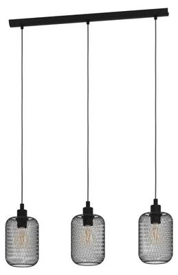 Productafbeelding van EGLO Wrington, Flexibel, Zwart, Zwart, Staal, Binnen, IP20