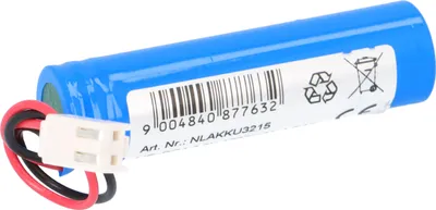 Produktbild von Ersatzakku mit JST-Stecker passend für LED-Notleuchte EXITmulti Li-FePO4 3,2V 1500mAh