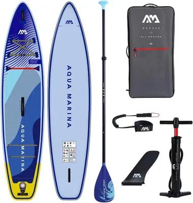 Image de AQUA MARINA VIBRANT 10.0 YOUTH : planche de stand-up paddle (SUP) pour enfants, dimensions 305x66 cm