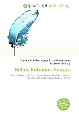 Produktbild von Helius Eobanus Hessus