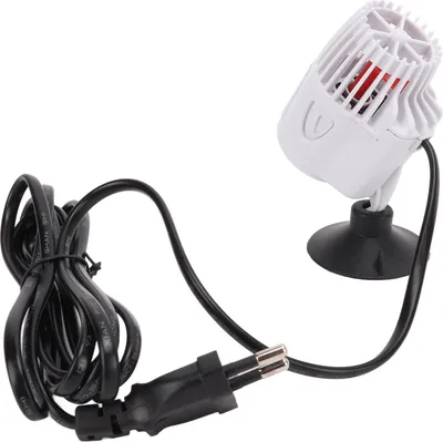 Immagine prodotto di Pompa Wavemaker per acquario Rotazione di 360 gradi Testa dell'acquario per acqua dolce e acqua salata Bianco Spina UE 220V ZY-100M