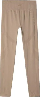 Produktbild von Damen Thermo-Leggings 4F F157 nahtlos hellbraun 4FDry M/L