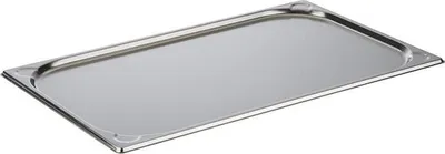 Produktbild von APS 81095 GN 1/1 Behälter, Edelstahl, 53 x 32,5 cm, Tiefe 10 mm, 1,25 Liter