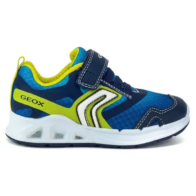 Produktbild von GEOX Lights Blinkschuh Sneaker Halbschuh DAKIN Boy Uni Gr.24-35 EUR 26-blau
