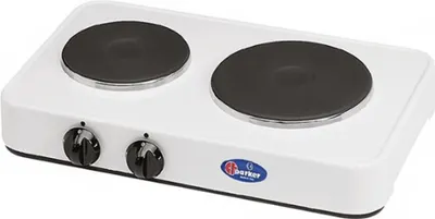 Obrázek produktu pro Parker Elektrický dvouplotýnkový vařič 5322P - 1000W a 1500W - průměr 145mm a 180mm