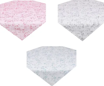 Produktbild von Betz Mitteldecke Tischdecke DREIECKE Größe 85x85cm Farbe rot, grau oder grün Farbe - grün