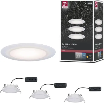 Image de Paulmann Premium LED encastré Suon set de base