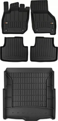Image de Jeu de tapis en caoutchouc 3D VW Golf 8 Hybrid Break à partir de 2019