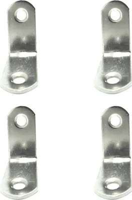 Produktbild von Eckverstärkung AN24, Edelstahl, 30 x 30 x 16 mm. 4 Stück