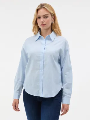 Produktbild von Orsay, hellblaues Damenhemd, Größe 44