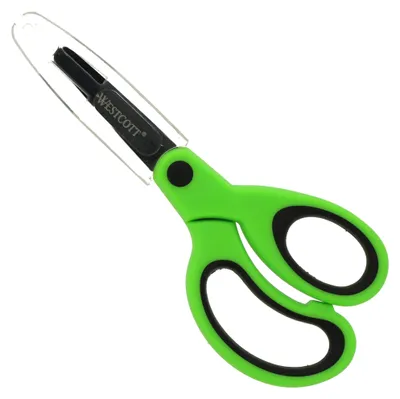 Produktbild von Westcott Kinderschere KidsNEON E-21565 00 runde Spitze 13cm grün